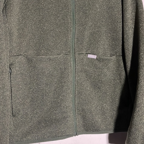 Figs On Shift Sweater knit Jacket zip up Size Small Green Sold out color - Picture 5 of 12